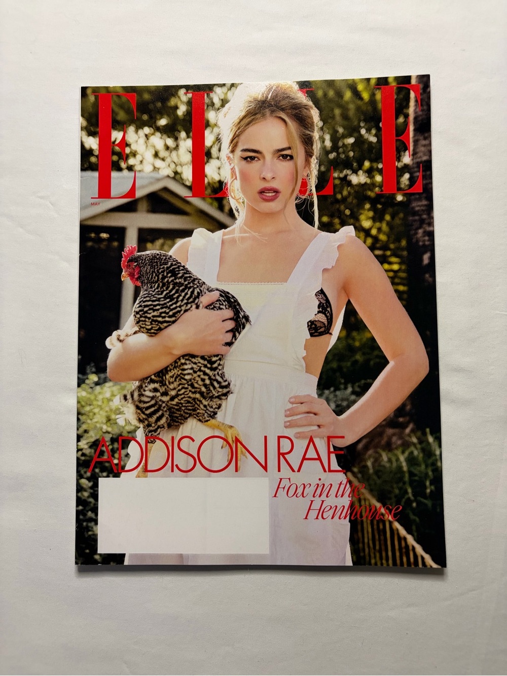 EllE Addison Rae “Fox in the Henhouse” Issue May 2025 Magazine